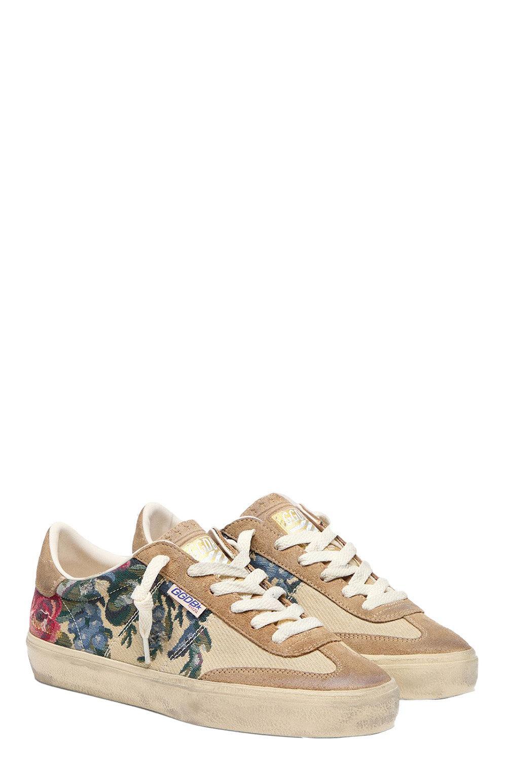 Soul-Star Floral Sneaker-CREAM-36-SHOESNEAKER-GOLDEN GOOSE