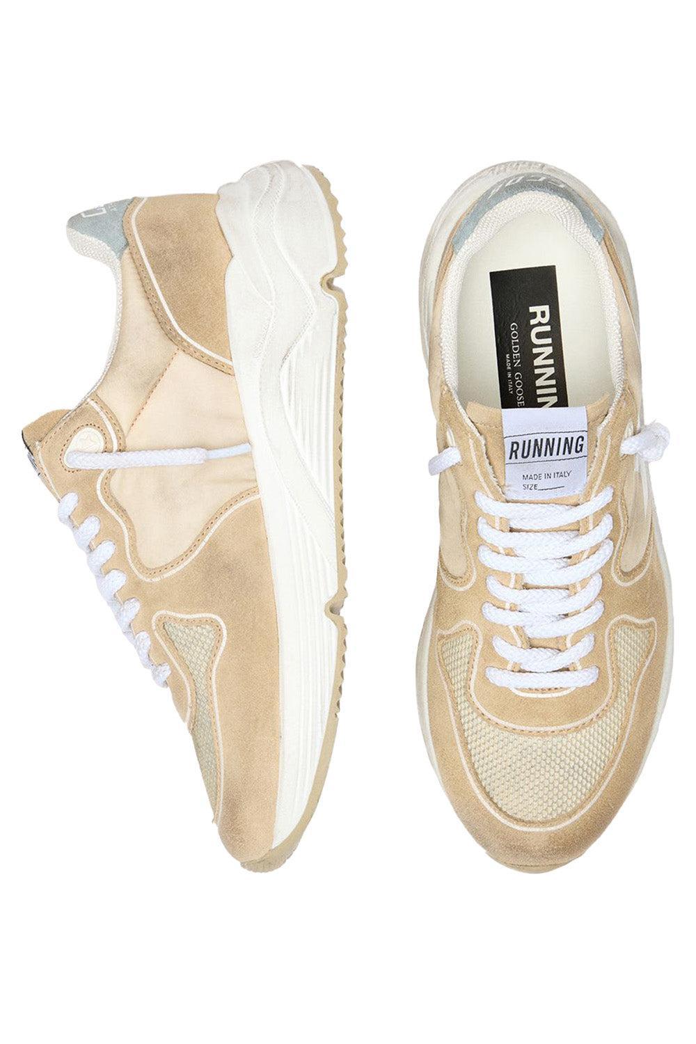 Running Printed Star Sneaker-BROWN-36-SHOESNEAKER-GOLDEN GOOSE