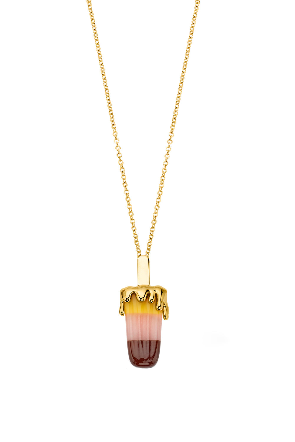 Agate Opal Mini Popsicle Necklace