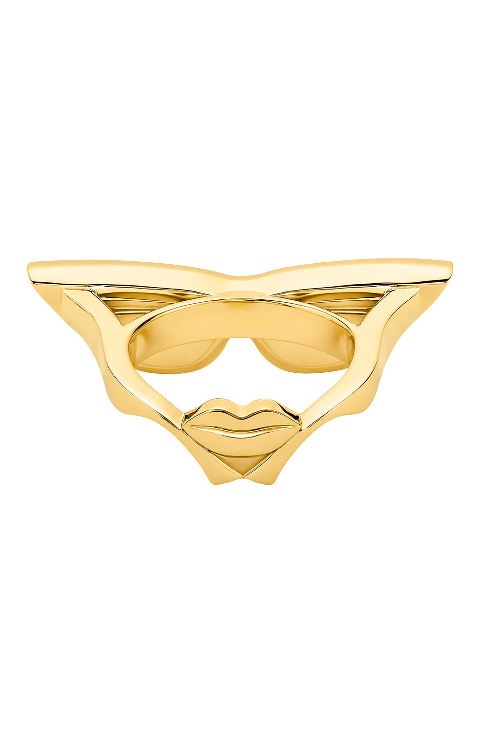 Diamond Sapphire Rim Sunglass Ring