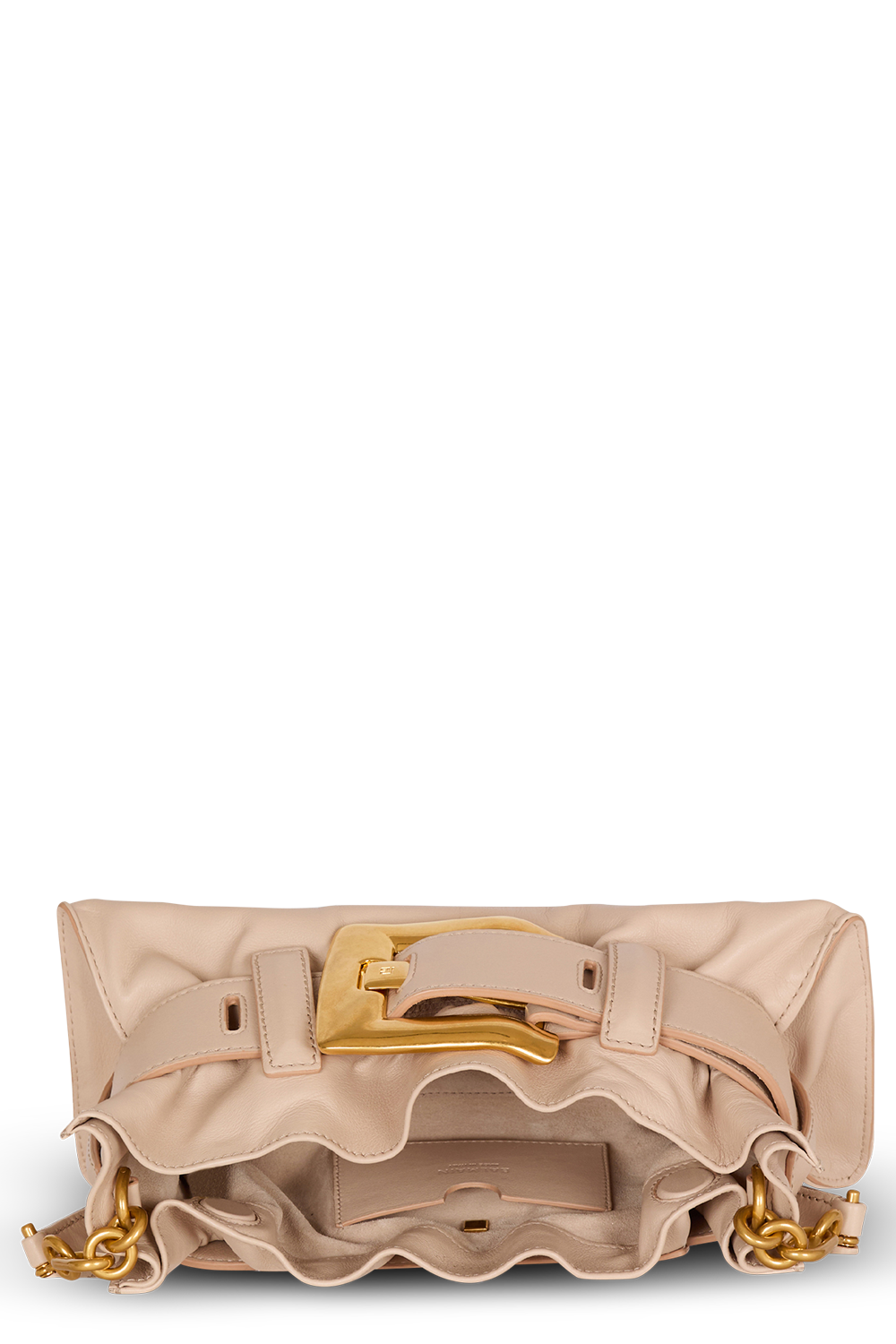 Mini Anthem Bag - Nude-NUDE-O/S-HANDBAGSHOULDER-BALMAIN