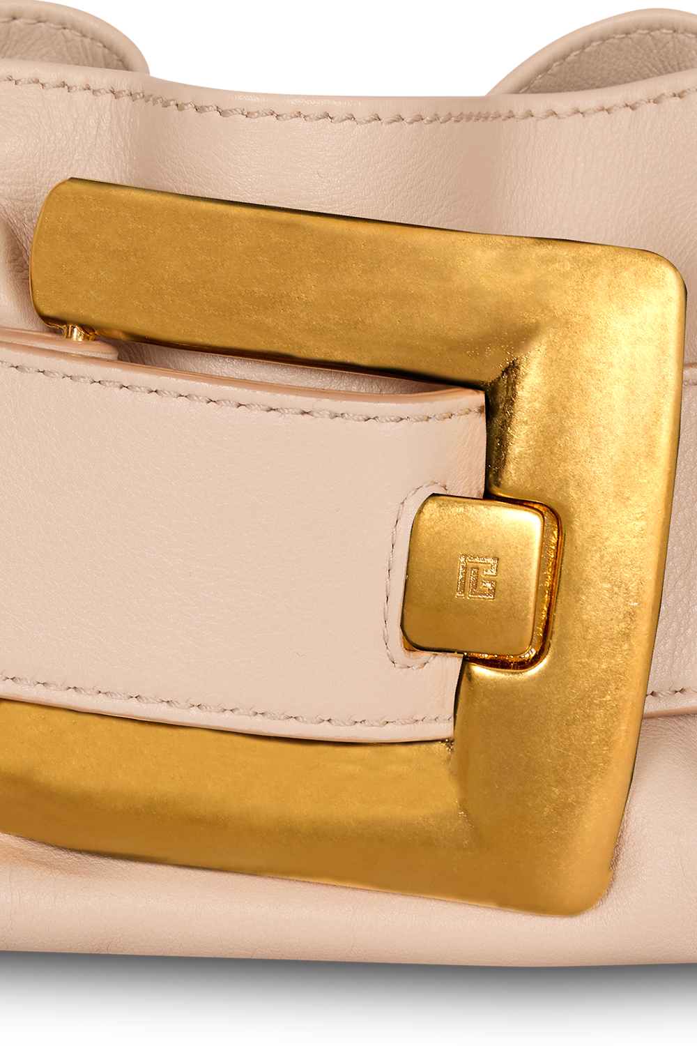 Mini Anthem Bag - Nude-NUDE-O/S-HANDBAGSHOULDER-BALMAIN