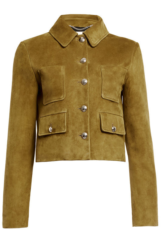 Astley Goat Suede Jacket