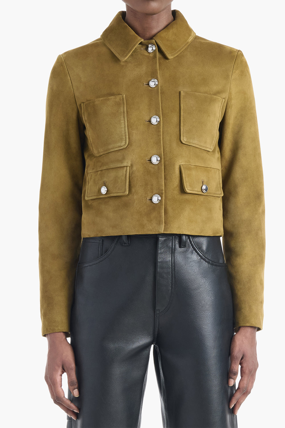 Astley Goat Suede Jacket
