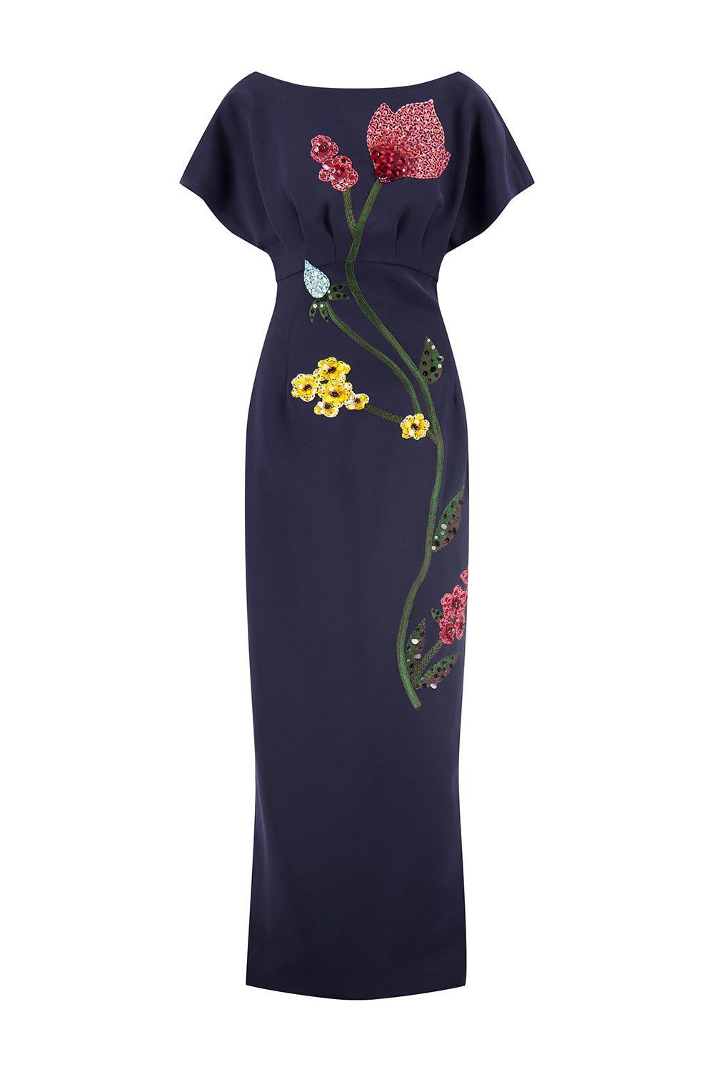 Savannah Gown-NAVY-4-CLOTHINGDRESSGOWN-LELA ROSE