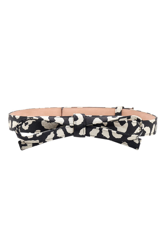 Leopard Bow Belt-NOVELTY-S-ACCESSORIEBELTS-CAROLINA HERRERA