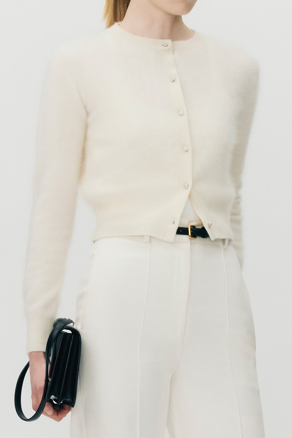 Cruz Cardigan - White