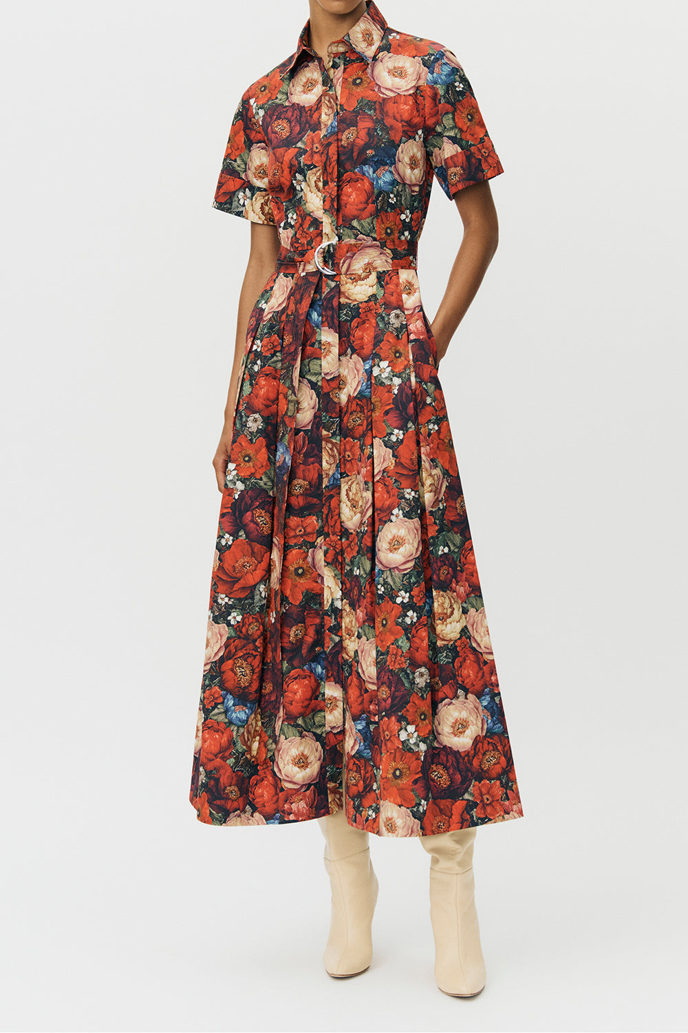 Leighton Dress - Ruby Floral