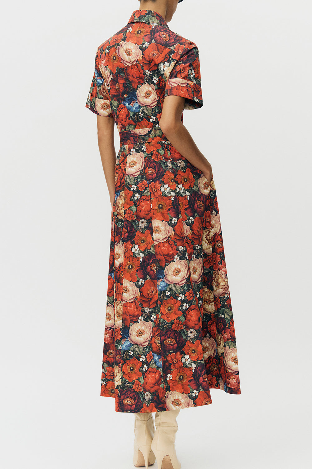 Leighton Dress - Ruby Floral