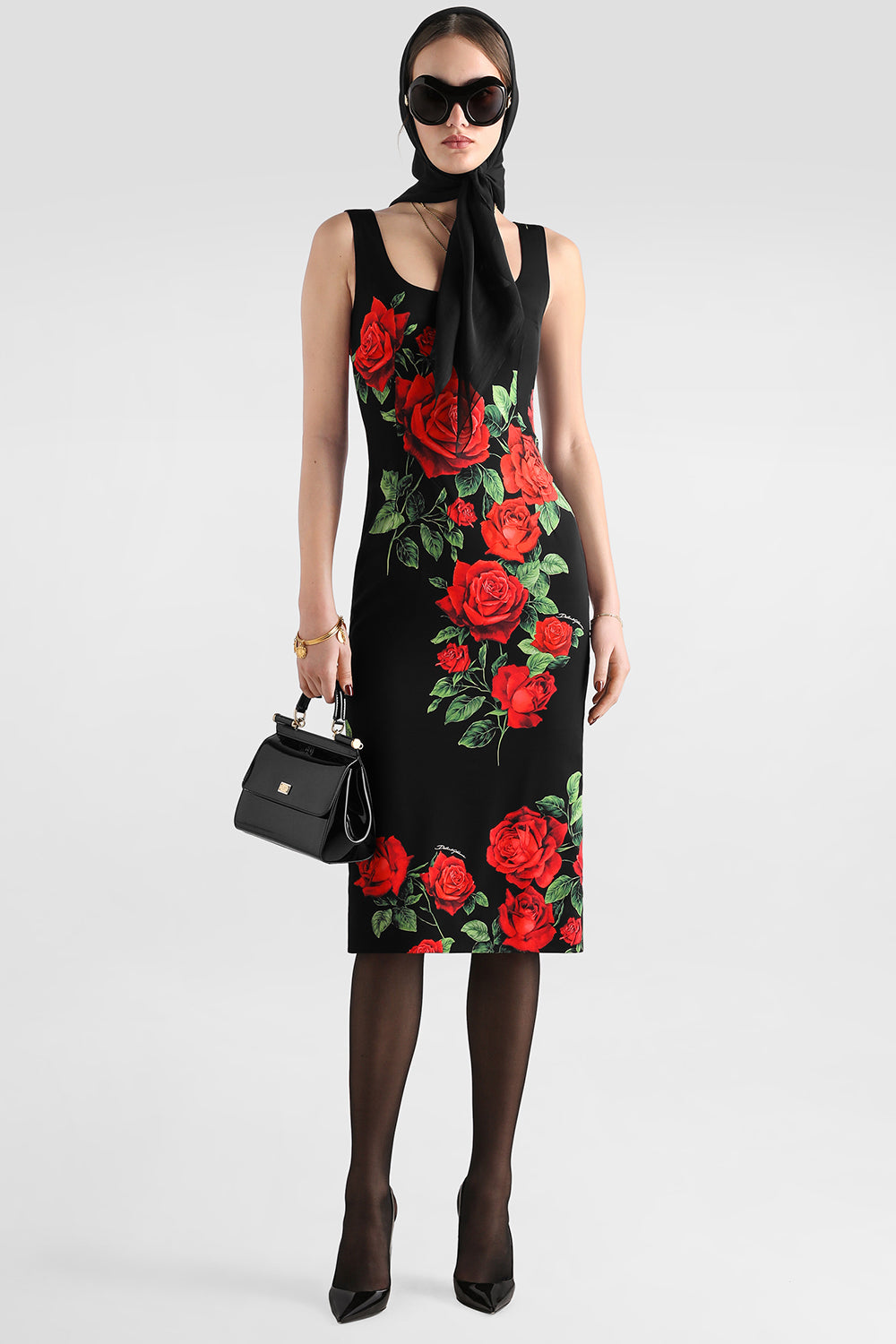 Rose Sleeveless Dress