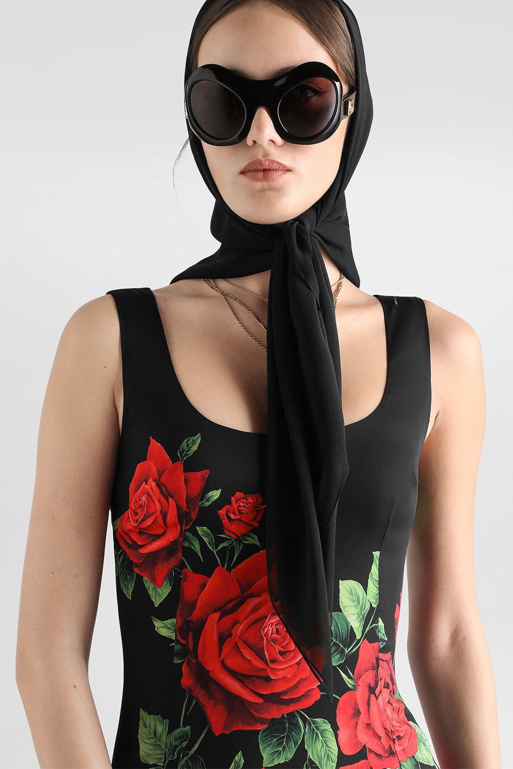 Rose Sleeveless Dress