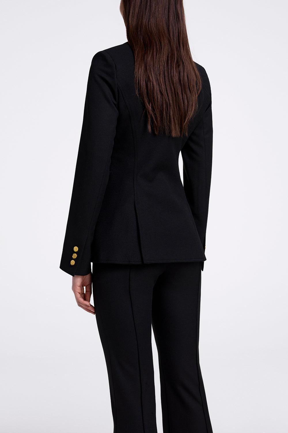 Storm Flap Blazer-DEEP BLK-4-CLOTHINGJACKETBLAZERS-SMYTHE