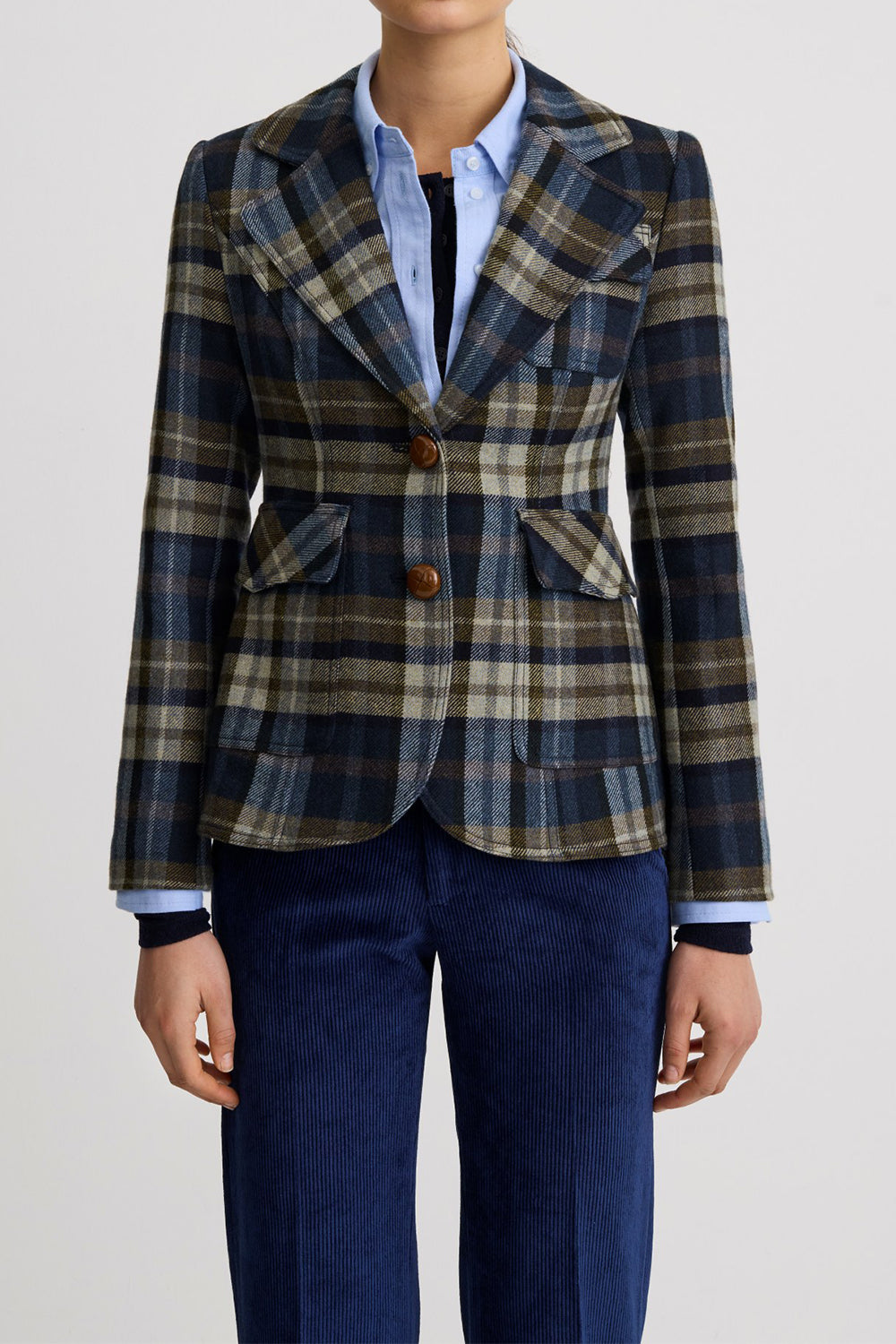 Two Button Patch Pocket Blazer