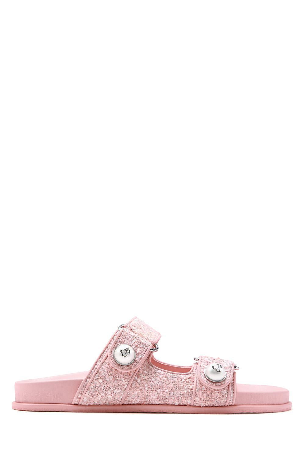 Fayence Flat Sandal-ROSE/RSE-36-SHOESANDAL-JIMMY CHOO