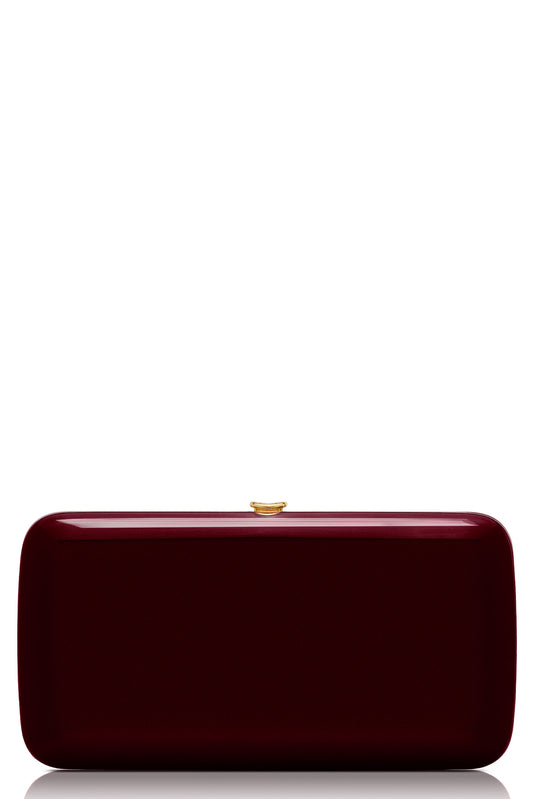 Finley Clutch - Burgundy-PURPLE-HANDBAGCLUTCHES-JEFFREY LEVINSON