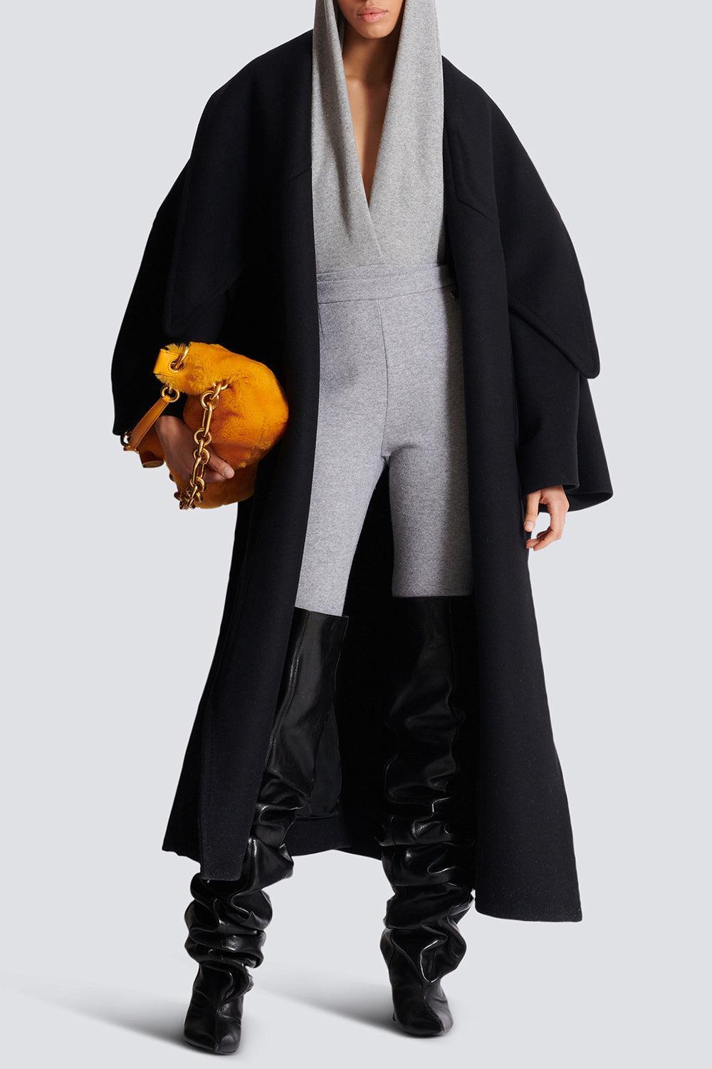 Side Zip Legging-GRISCHIN-S-CLOTHINGPANTSLIM FIT-BALMAIN