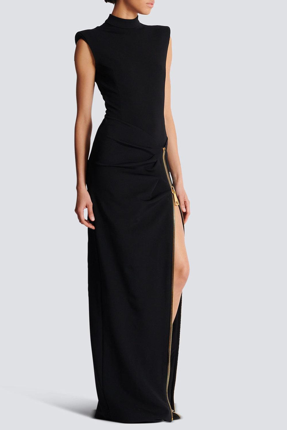 Zip Slit Dress