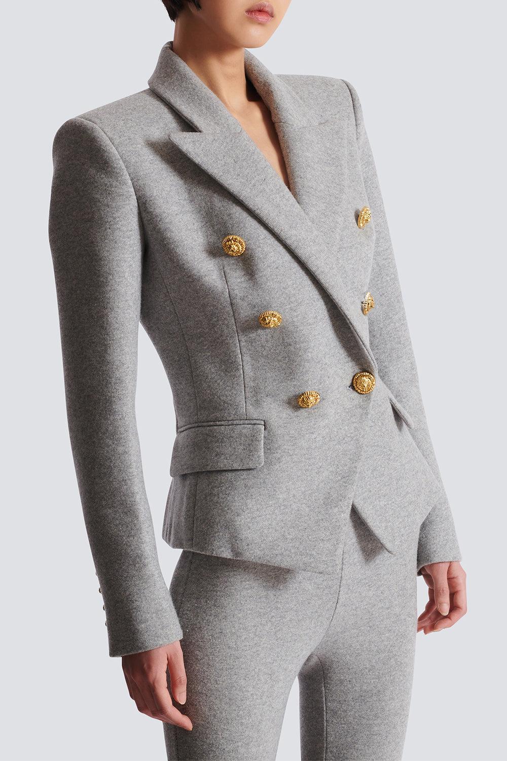 Six Button Jacket-GRISCHIN-38-CLOTHINGJACKETBLAZERS-BALMAIN