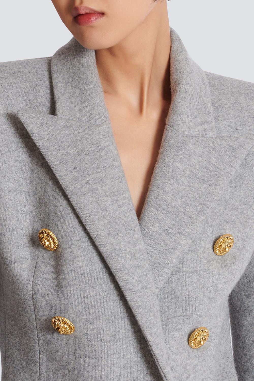 Six Button Jacket-GRISCHIN-38-CLOTHINGJACKETBLAZERS-BALMAIN