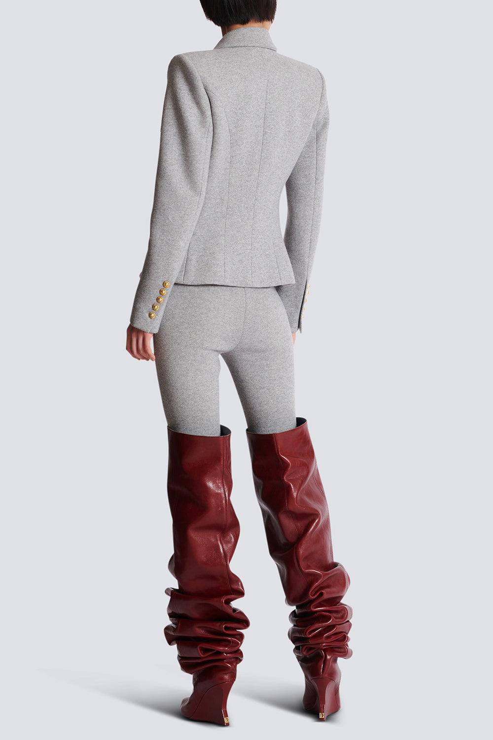 Six Button Jacket-GRISCHIN-38-CLOTHINGJACKETBLAZERS-BALMAIN