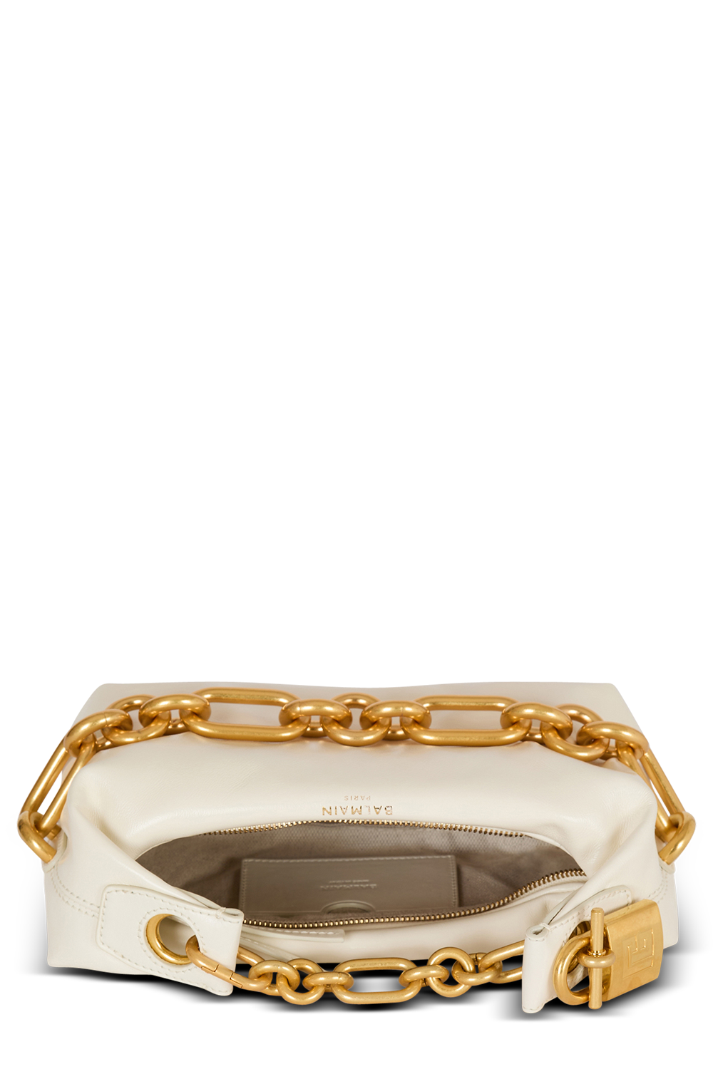 Mini Sync Bag - Creme-CREME-HANDBAGTOP HANDLE-BALMAIN