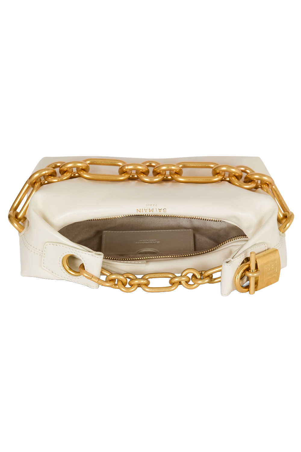 Mini Sync Bag - Creme-CREME-HANDBAGTOP HANDLE-BALMAIN