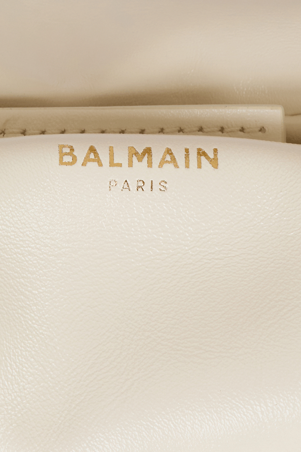 Mini Sync Bag - Creme-CREME-HANDBAGTOP HANDLE-BALMAIN