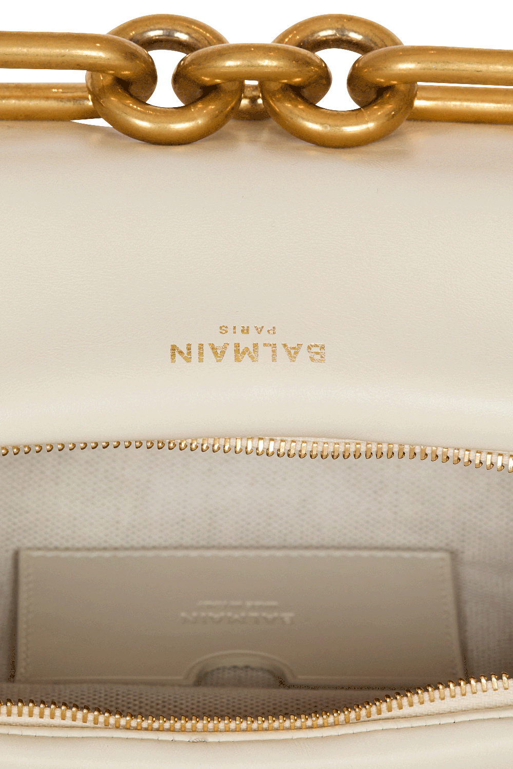  Medium Sync Bag - Creme-CREME-HANDBAGSHOULDER-BALMAIN 