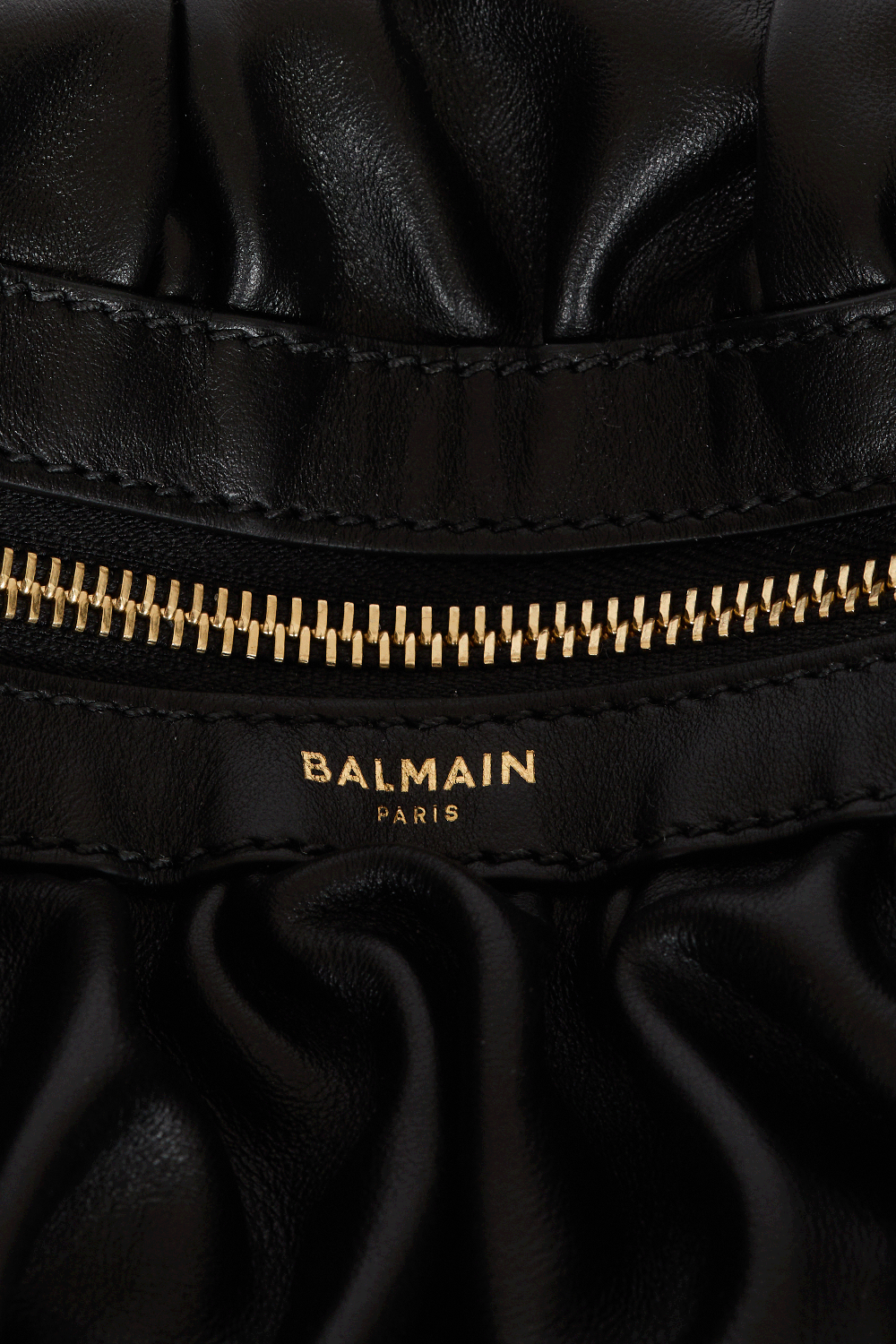 Medum Ebene Bag - Noir-NOIR-HANDBAGTOP HANDLE-BALMAIN