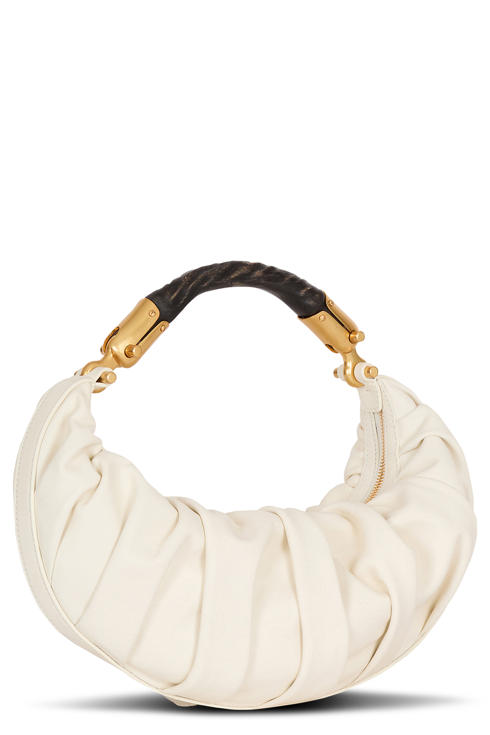 Medium Ebene Bag - Creme-CREME-HANDBAGTOP HANDLE-BALMAIN