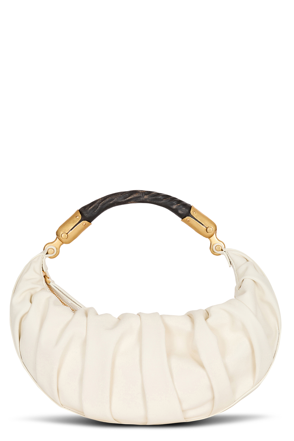 Medium Ebene Bag - Creme-CREME-HANDBAGTOP HANDLE-BALMAIN