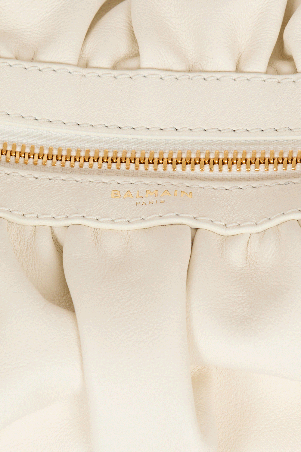 Medium Ebene Bag - Creme-CREME-HANDBAGTOP HANDLE-BALMAIN