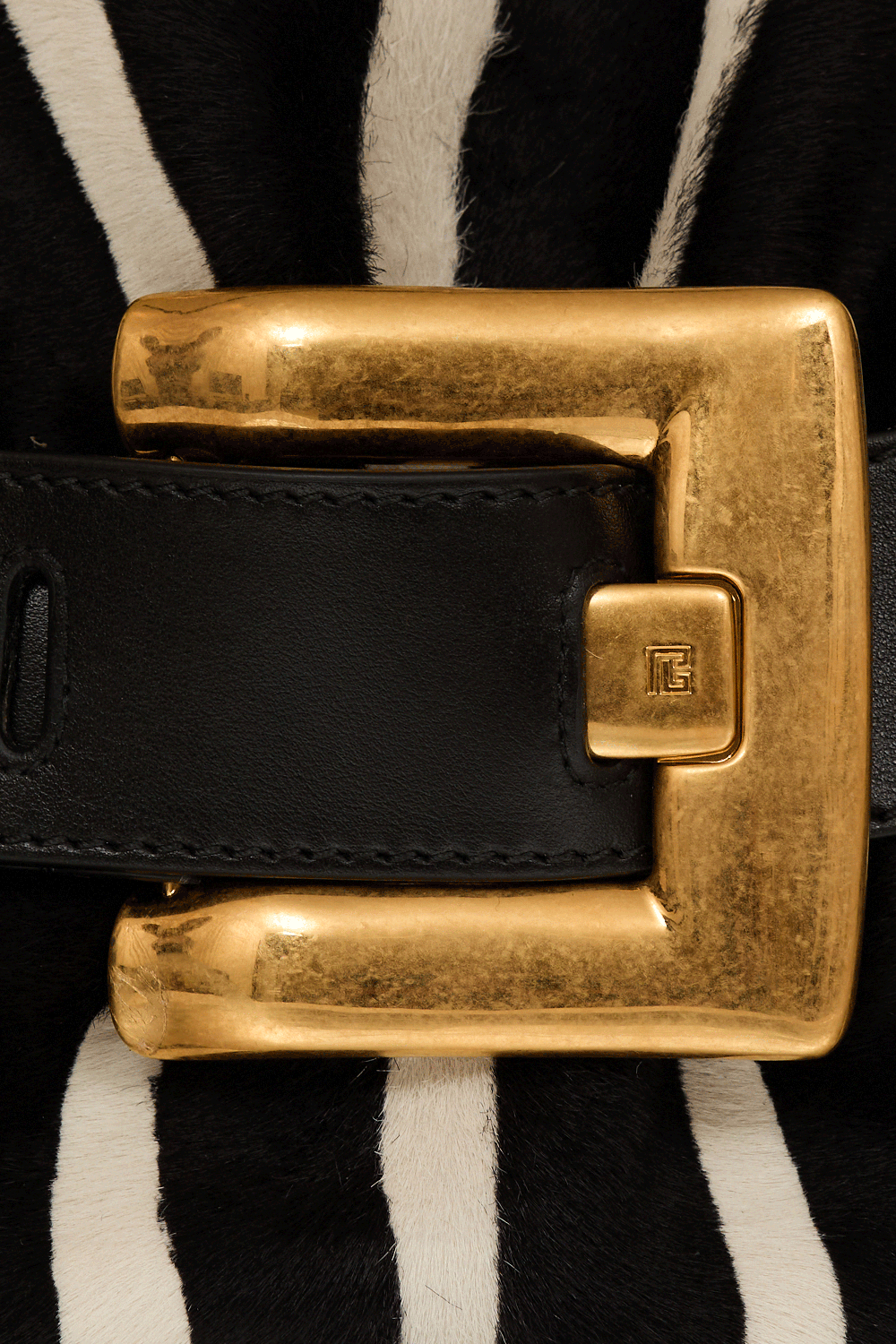 Medium Anthem Bag-NOIRBLNC-HANDBAGSHOULDER-BALMAIN