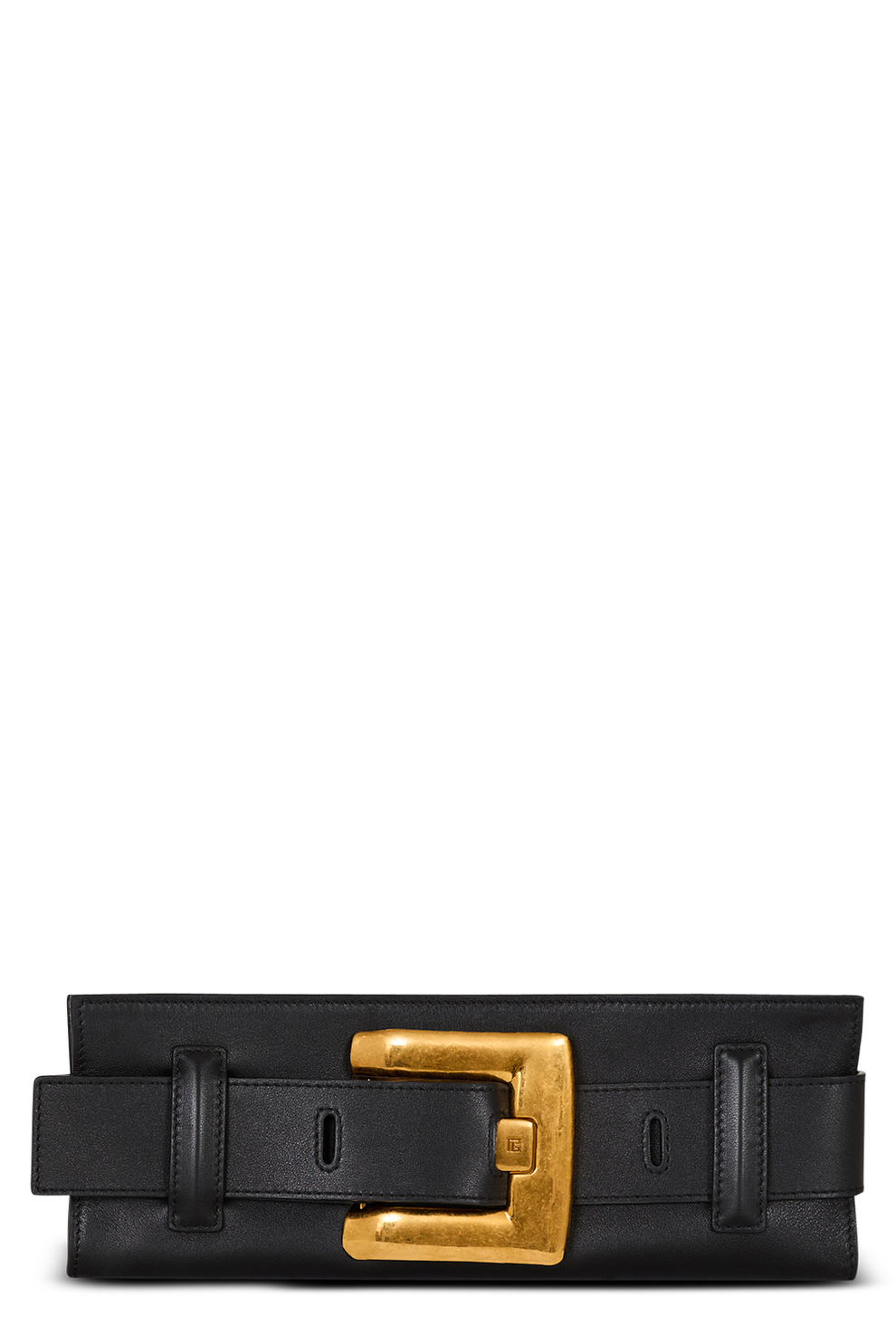 Anthem Clutch - Noir | BALMAIN – Marissa Collections
