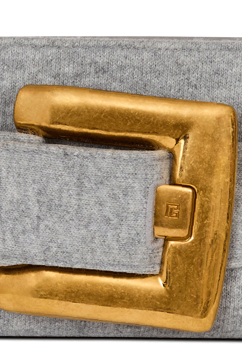 Anthem Clutch - Gris Chine Clair-GRISCHNE-HANDBAGCLUTCHES-BALMAIN