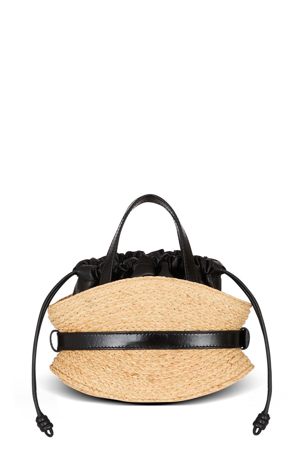 Mini Shuffle Bag-NTRLNOIR-HANDBAGSHOULDER-BALMAIN