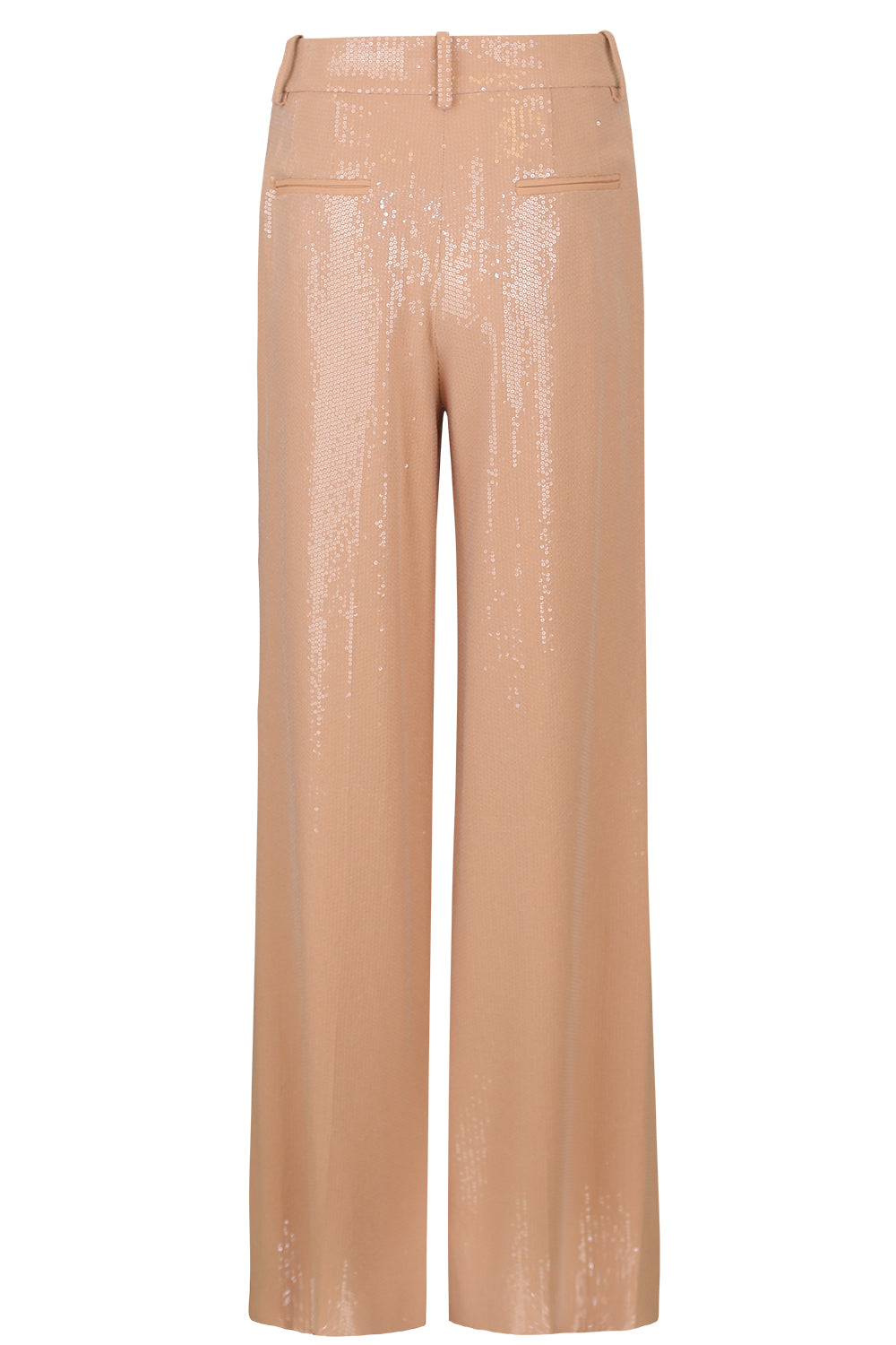 Sequin Pleated Slouch Trouser