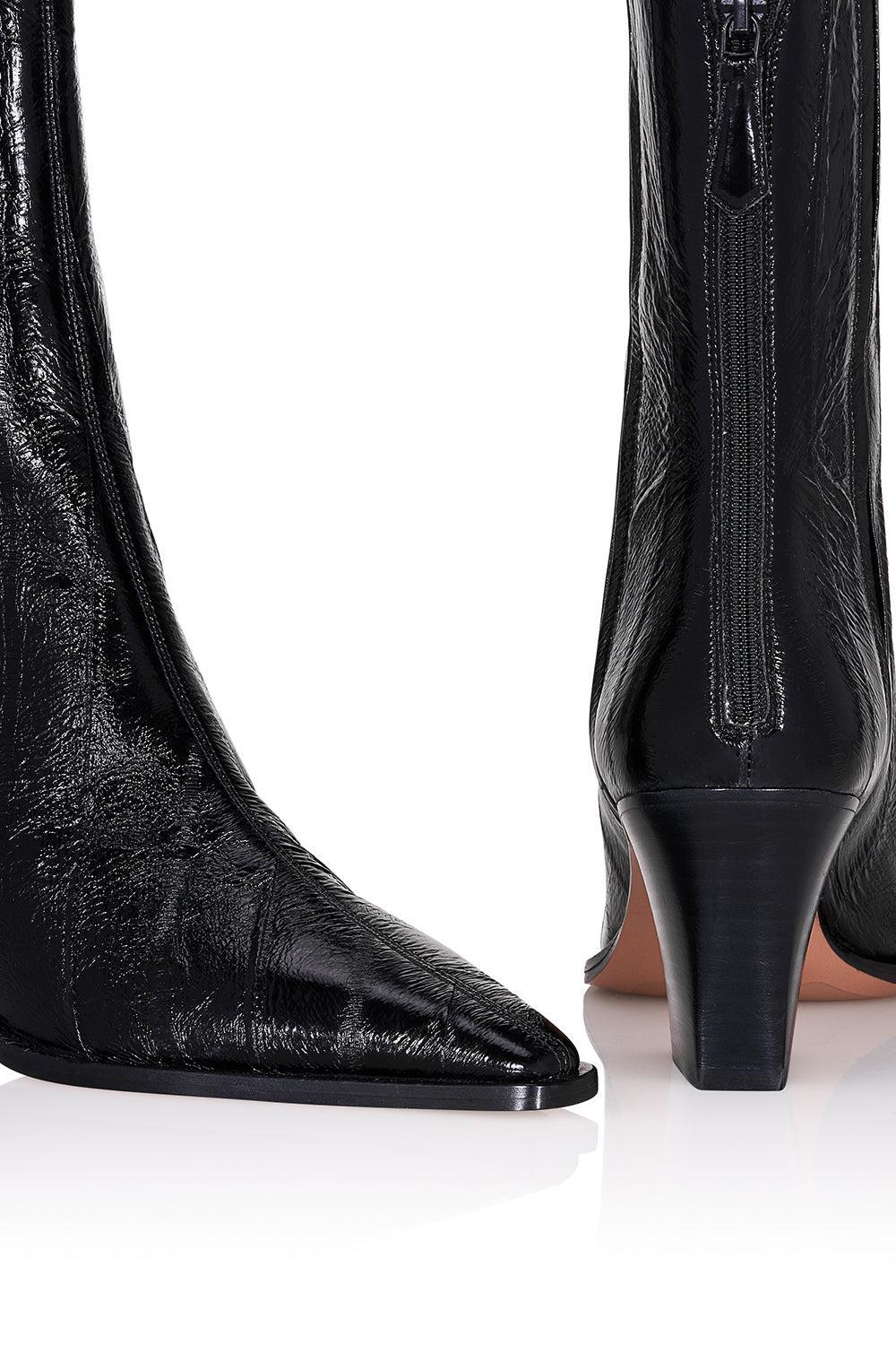 Francoise Bootie 70-BLACK-37-SHOEBOOT-AQUAZZURA