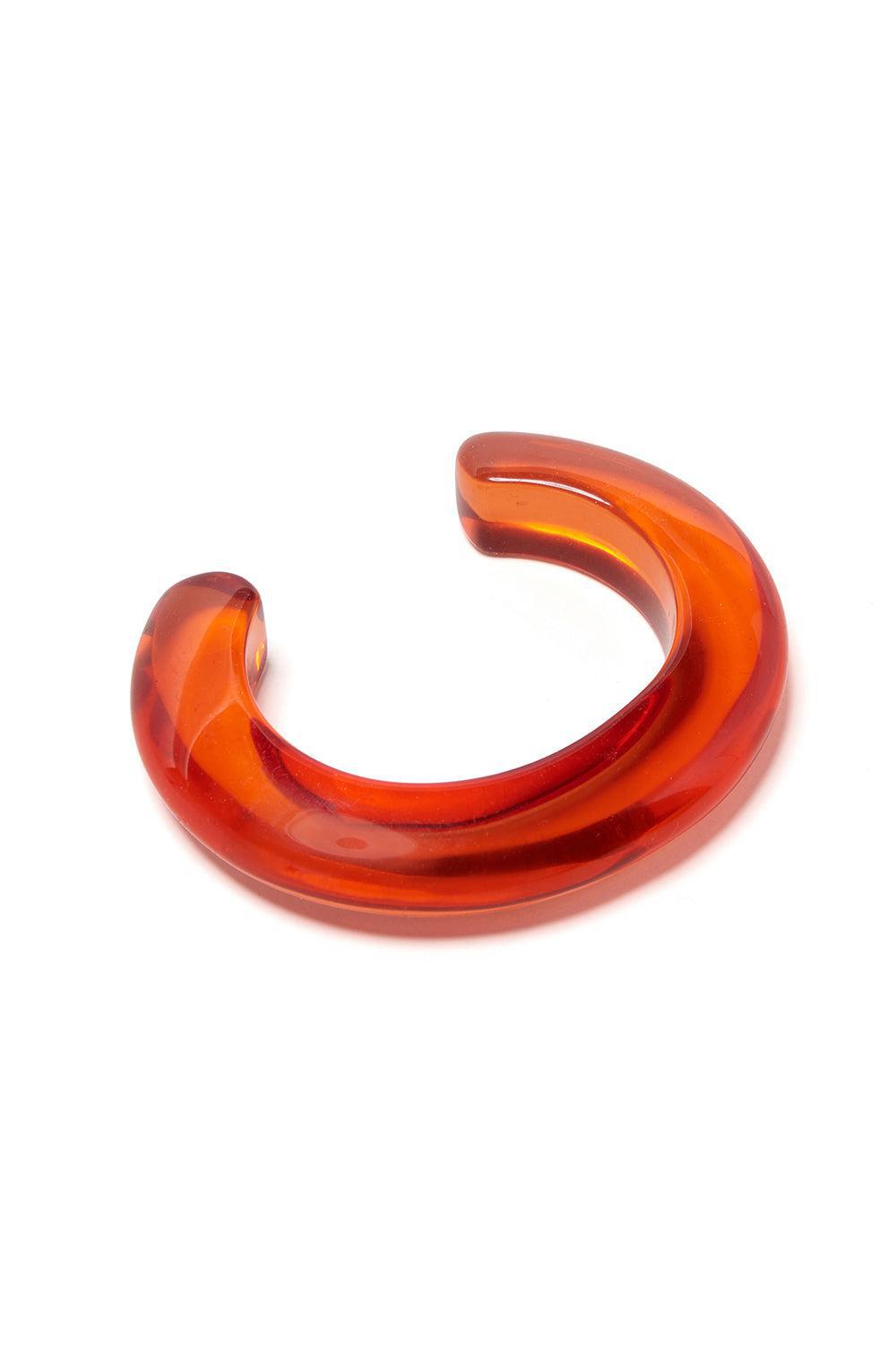 Permission Ridge Cuff Bracelet-ORANGE-JEWELRYBOUTIQUEBRACELET O-LIZZIE FORTUNATO