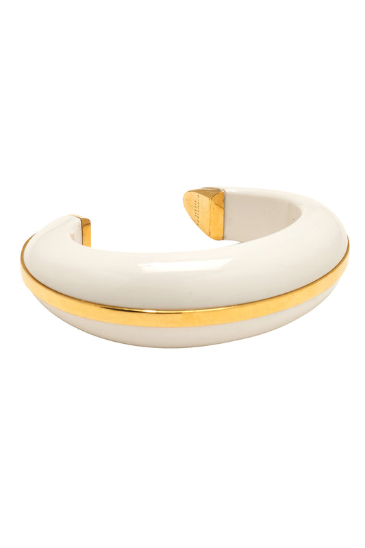 Alabaster Halo Cuff Bracelet