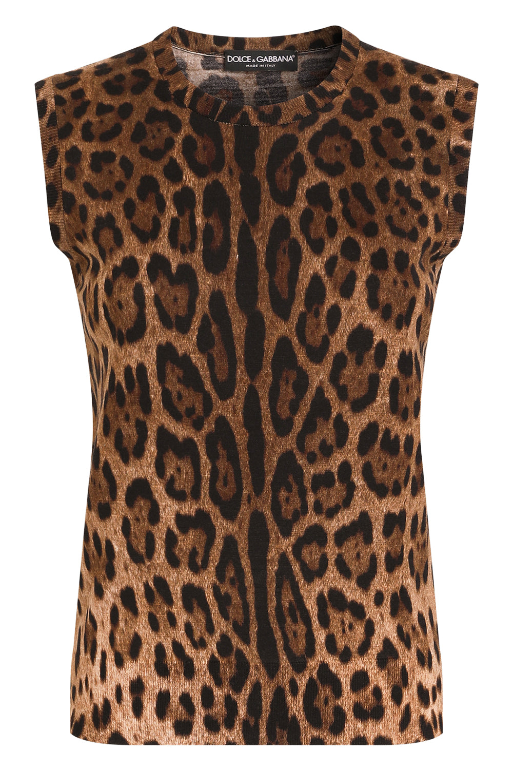 Knit Tank - Leo Print