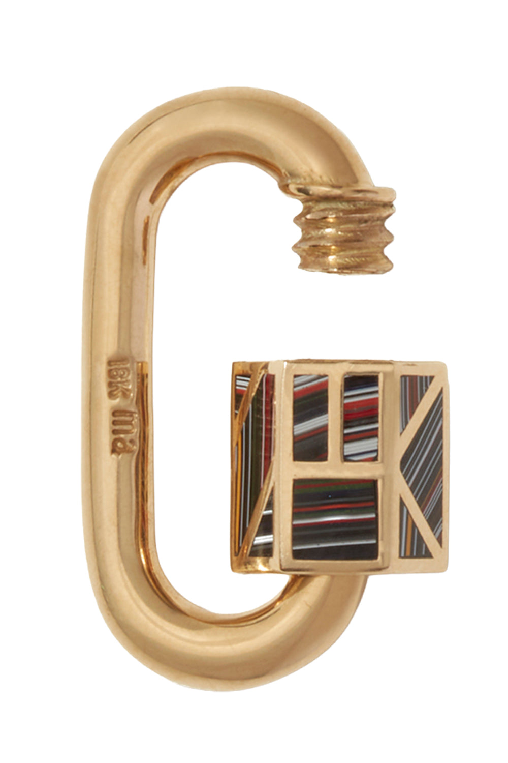 Fordite Medium Chubby Lock