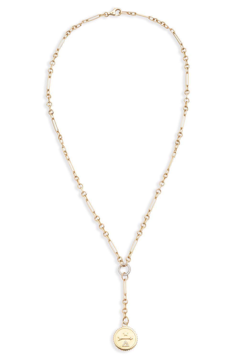 Dream Fine Mixed Clip Extension Necklace-YELLOW GOLD-JEWELRYFINE JEWELNECKLACE O-FOUNDRAE