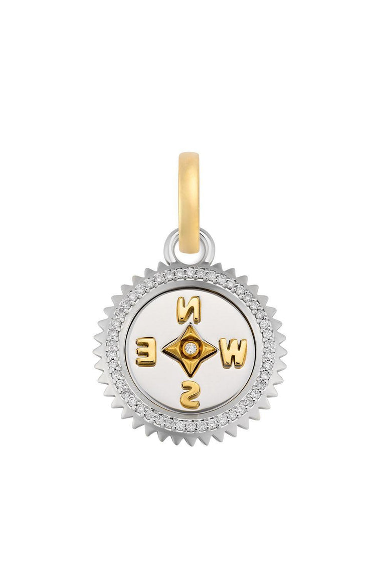 Diamond Baby Internal Compass Medallion