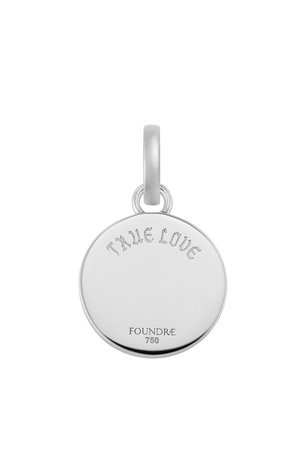  Diamond Baby True Love Love Knot Medallion-YELLOW GOLD-JEWELRYFINE JEWELPENDANT-FOUNDRAE 