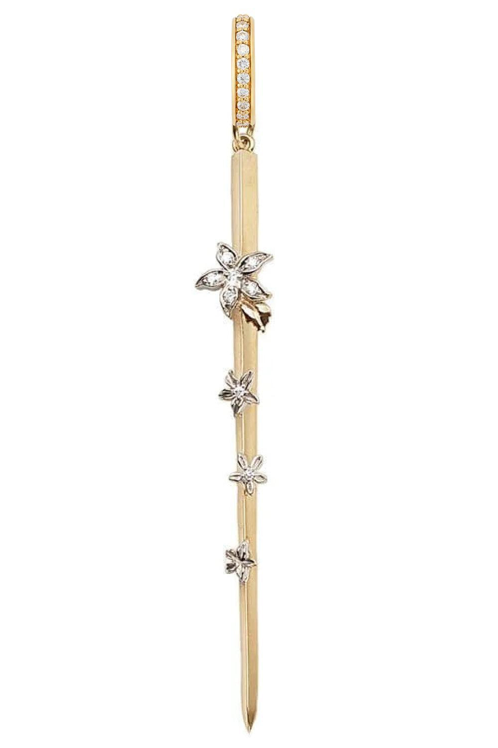 Resilience - Blossoms Thorn Pendant-YELLOW GOLD-JEWELRYFINE JEWELPENDANT-FOUNDRAE