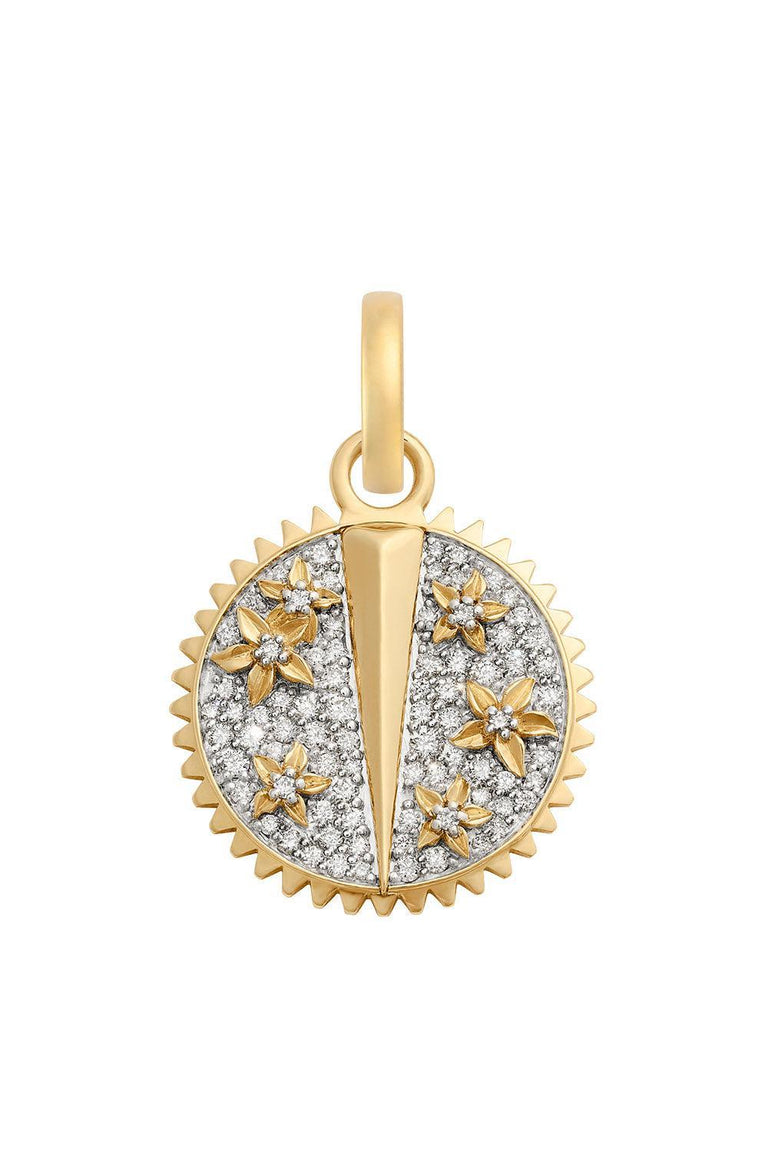 Diamond Pave Resilience Baby Blossoms Medallion
