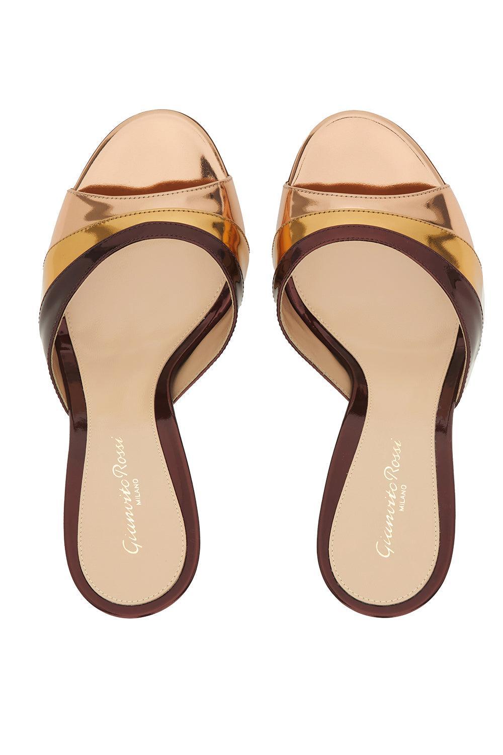 Marea Sandal 95-GOLD-37-SHOESANDAL-GIANVITO ROSSI