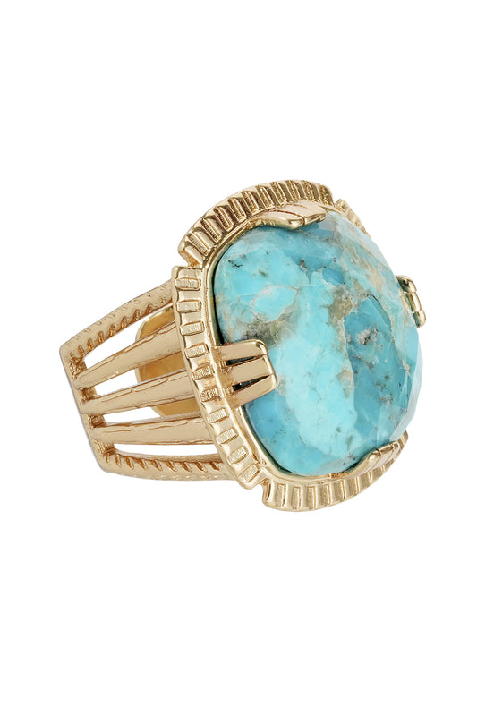 Blue Arty Chevaliere Ring