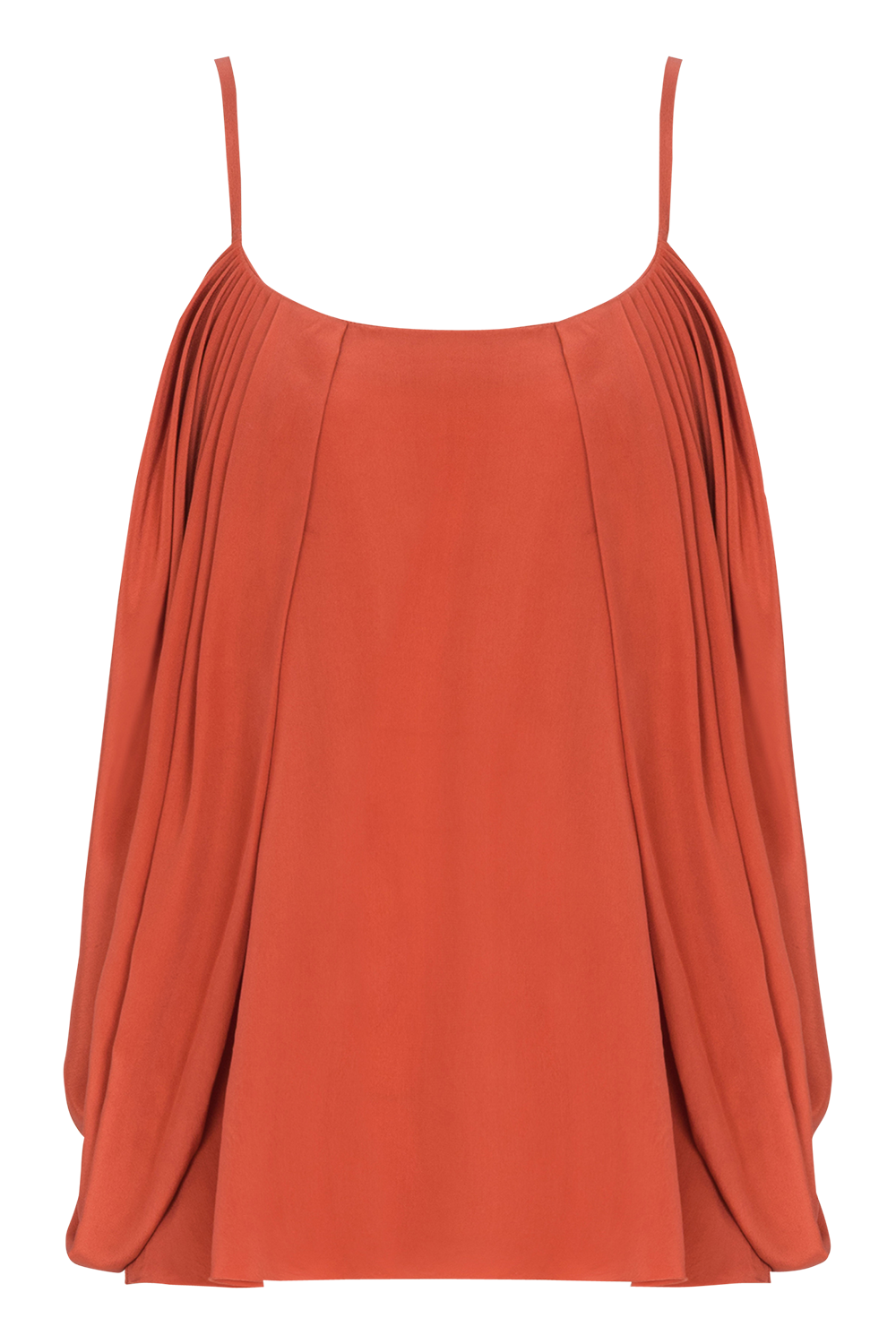 Thin Strap Drape Top